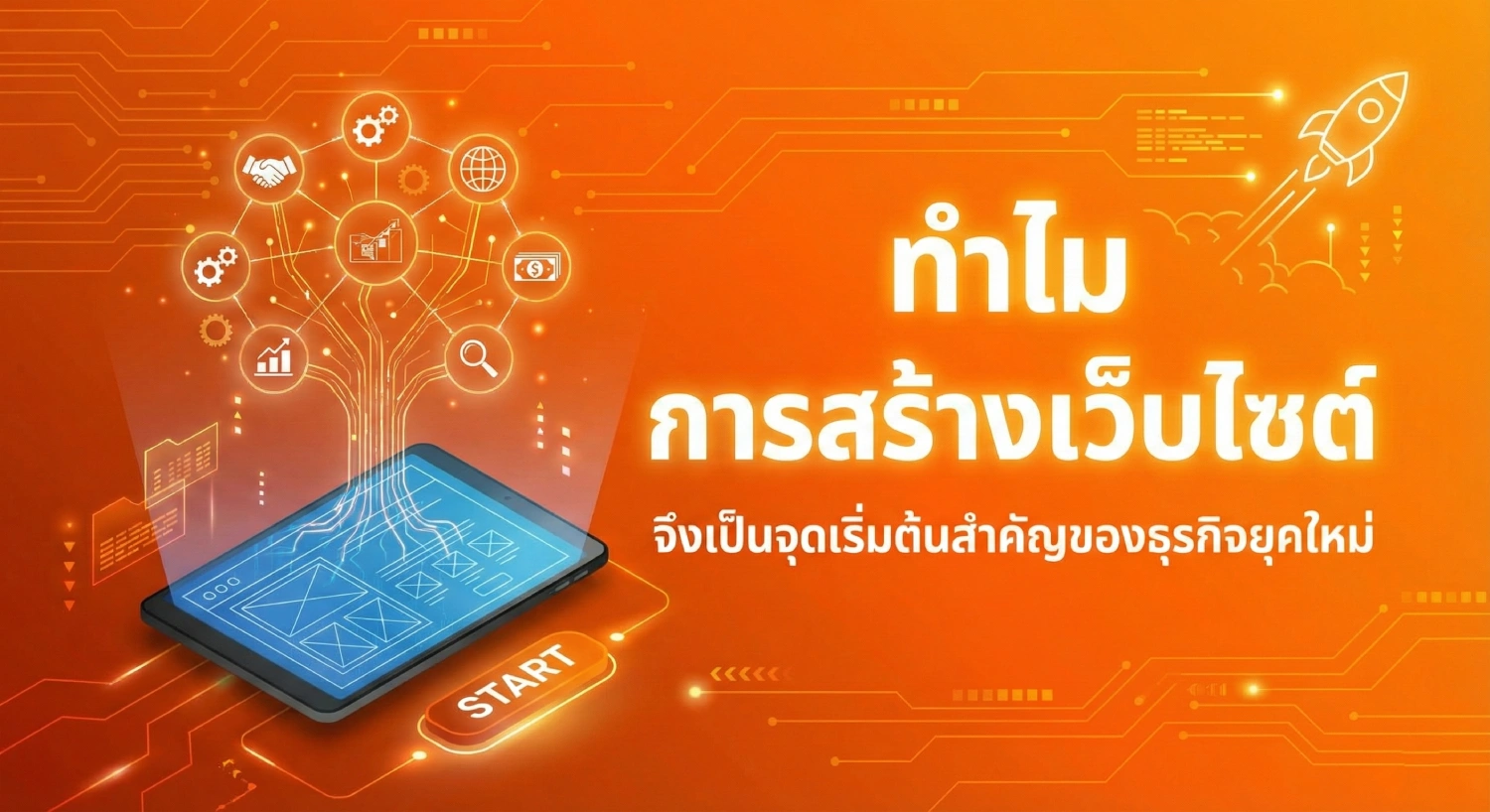 ทำไม การ สร้าง เว็บไซต์ จึงเป็นจุดเริ่มต้นสำคัญของธุรกิจยุคใหม่