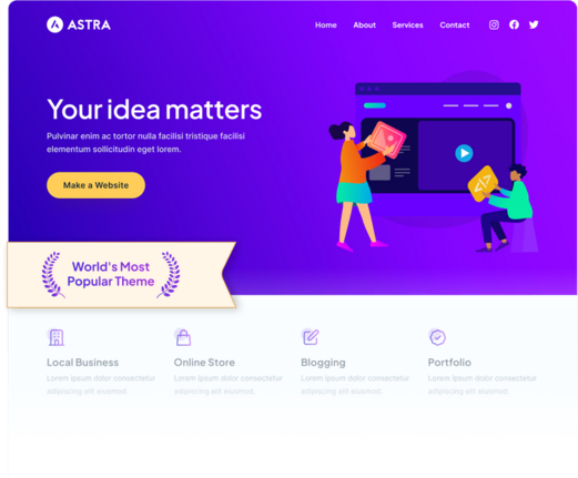 ธีม astra child theme 2