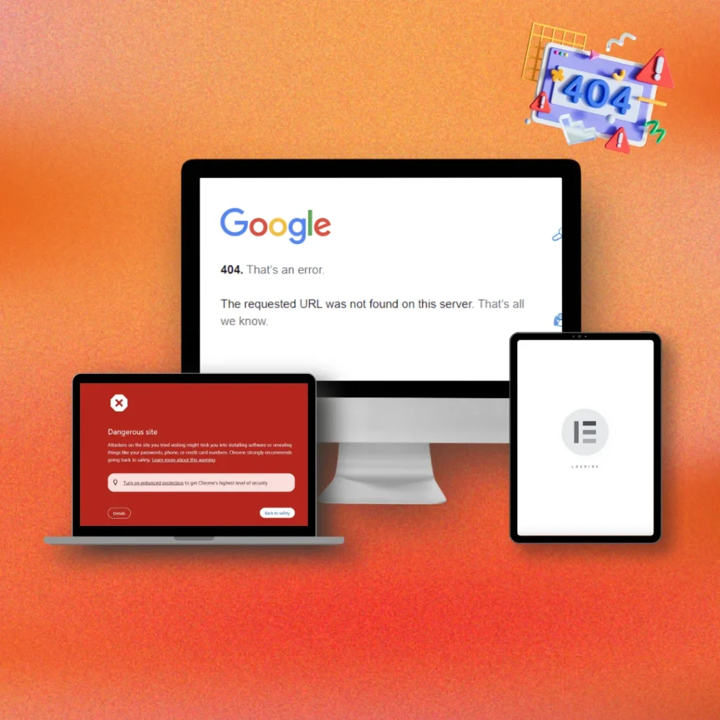 รับแก้ไขปัญหาและบั๊กของเว็บไซต์