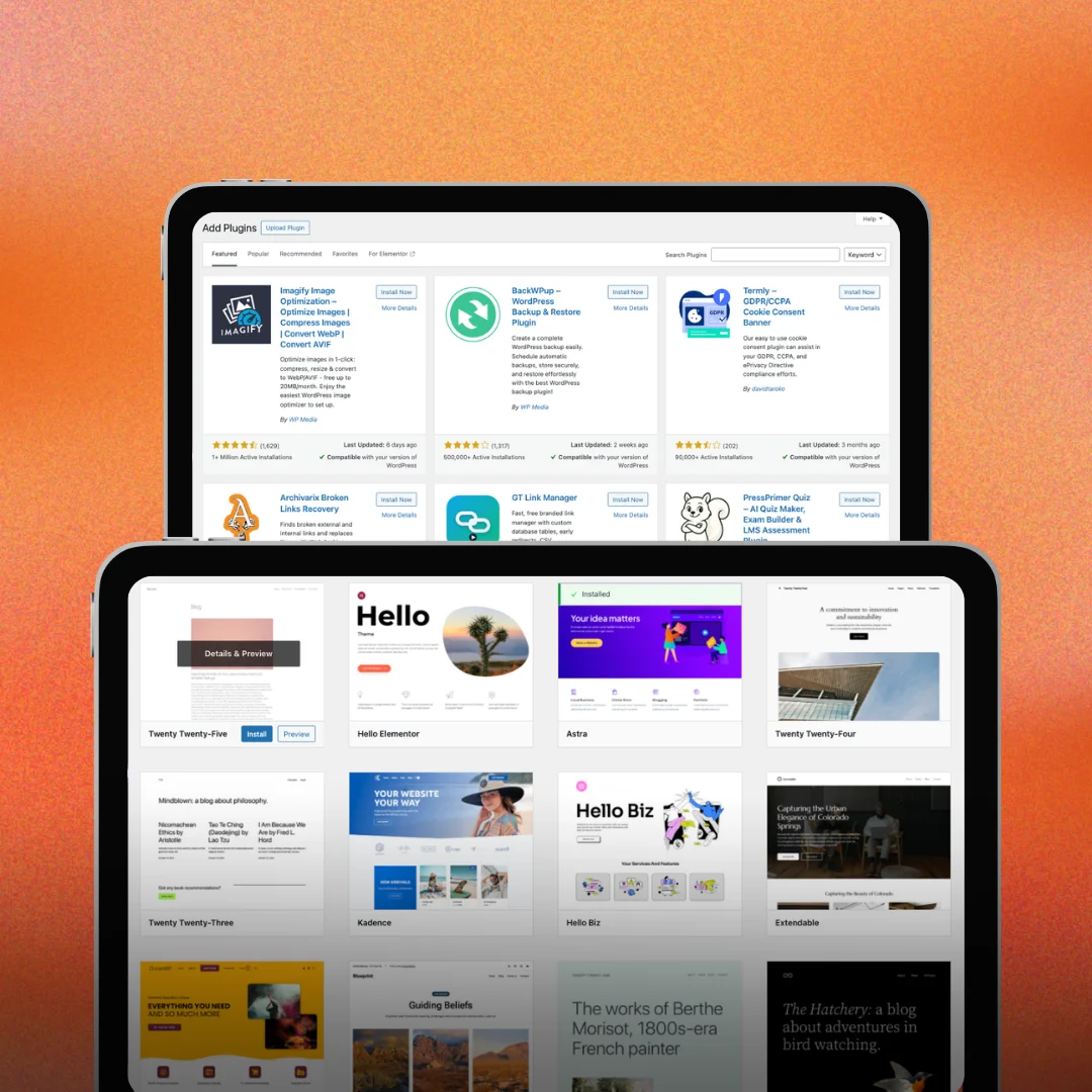 อัปเดต WordPress, Themes, และ Plugins ให้เป็นเวอร์ชันล่าสุด (1)